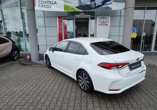 Toyota Corolla cena 117900 przebieg: 12380, rok produkcji 2022 z Łęczna małe 254